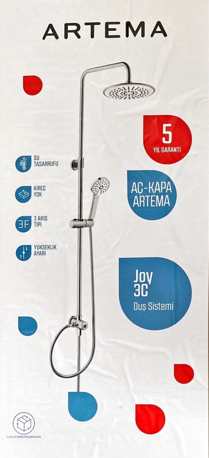 Artema A45786 3c Duş Kolunu