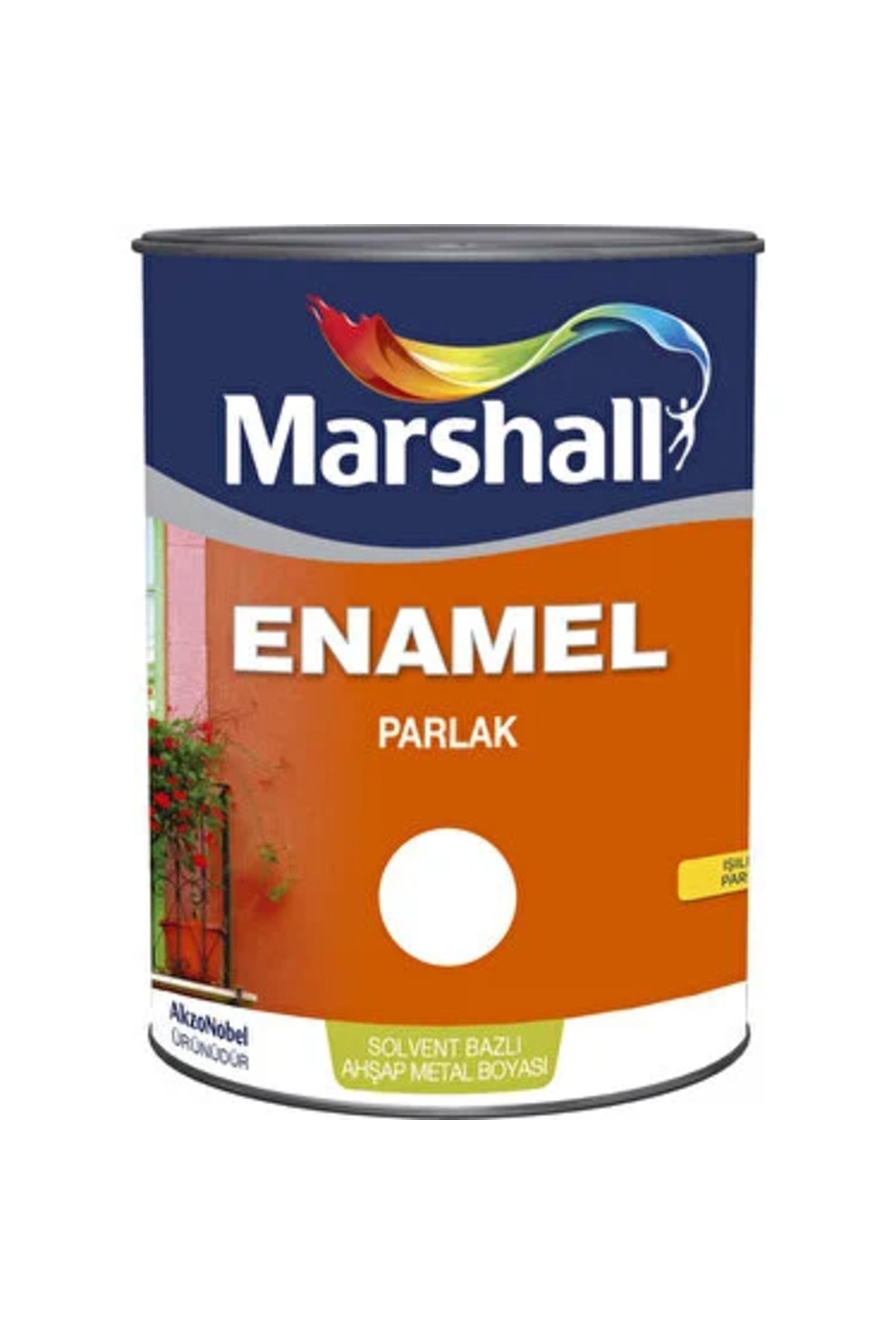 ENAMEL PARLAK BEYAZ 0.75 LİTRE