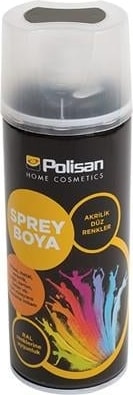 Akrilik Sprey Boya Parlak Siyah-RAL9005