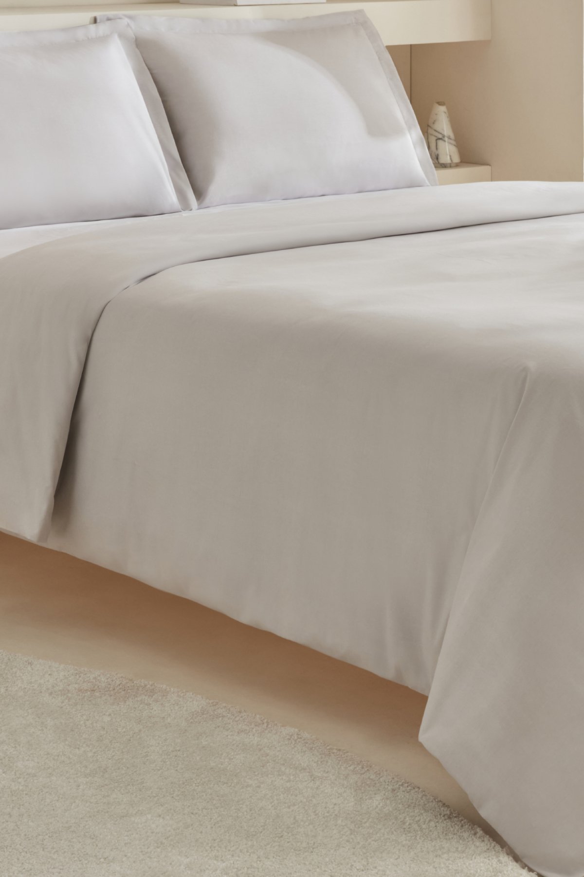 White Collection Lavin Çift Kişilik Nevresim Takımı Taş