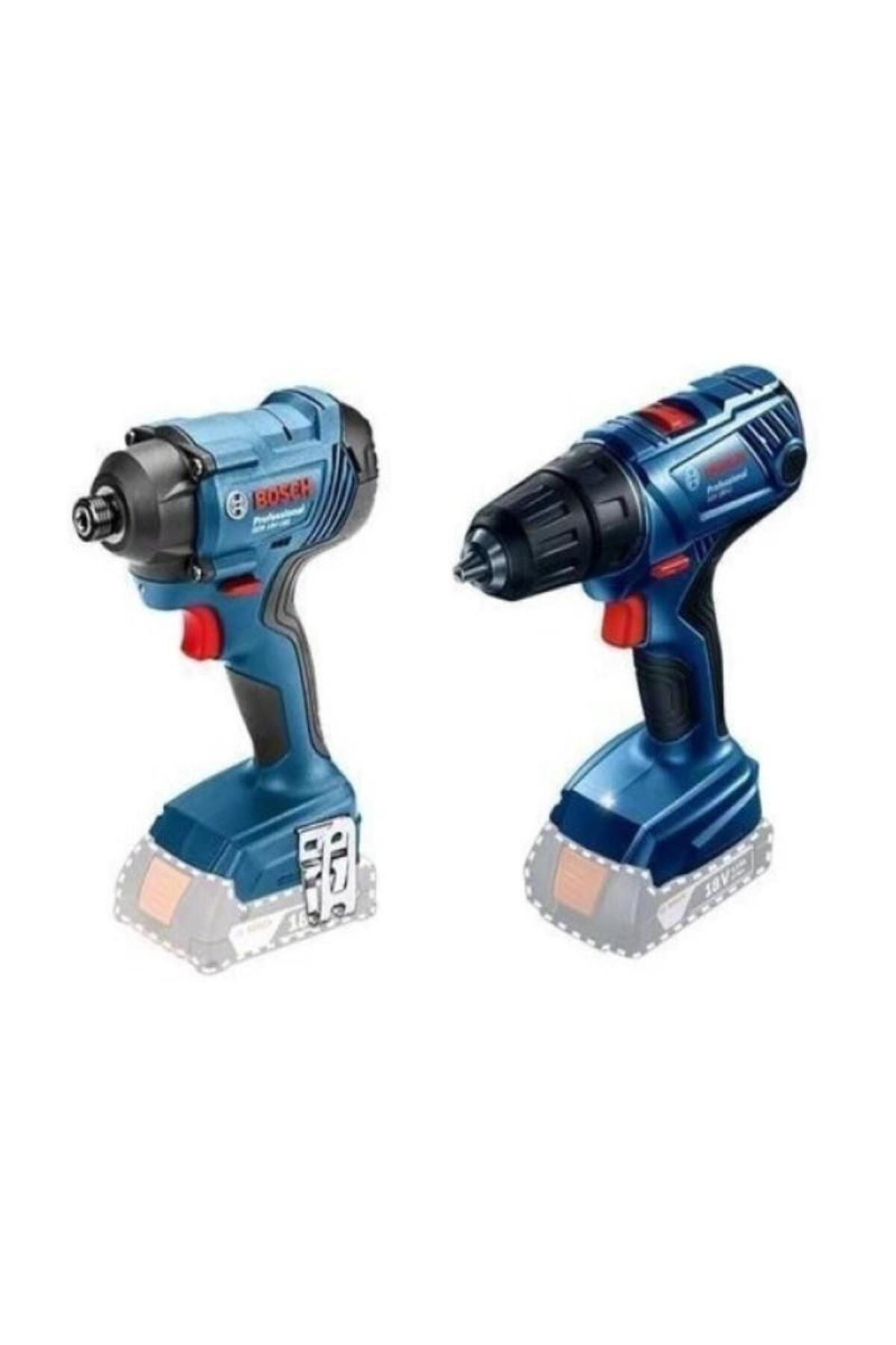 BOSCH Profesyonel Gsr180-li Akülü Darbeli Matkap Gdr18v-160 Akülü Somun Sıkma Çift Akü Şarj Alet
