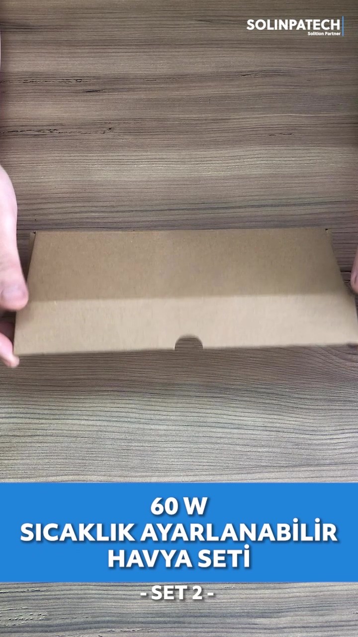 60w Sıcaklık Ayarlı Kalem Havya Lehim Makinesi Stand 5 Adet Yedek Uç Seti