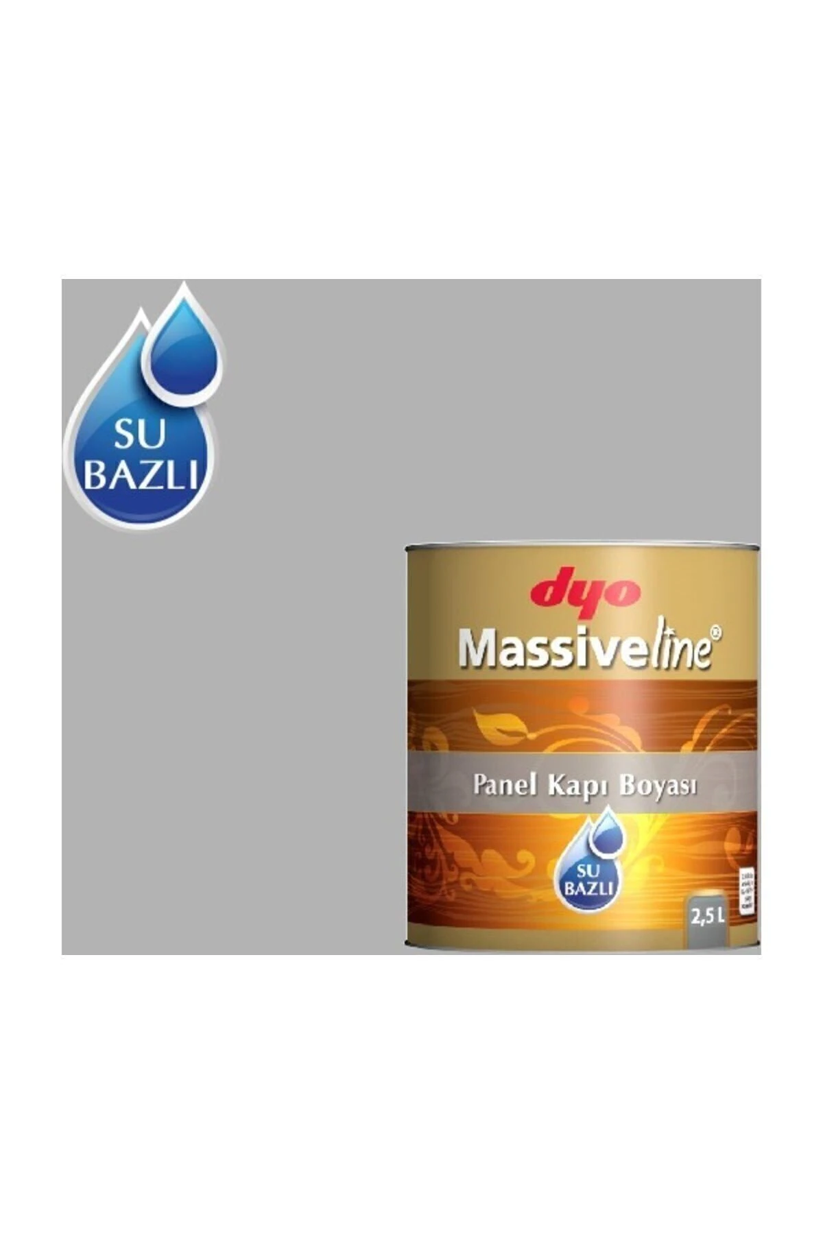 Massiveline Su Bazlı Panel Kapı Boyası Beyaz 2.5 Lt