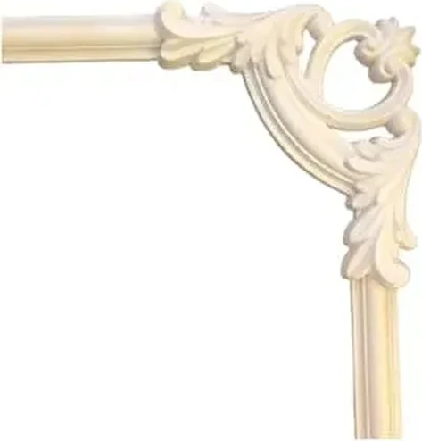 Boyanabilir Hazır Kesim Duvar Çıtası 4 cm 3 Adet Kolay Montaj