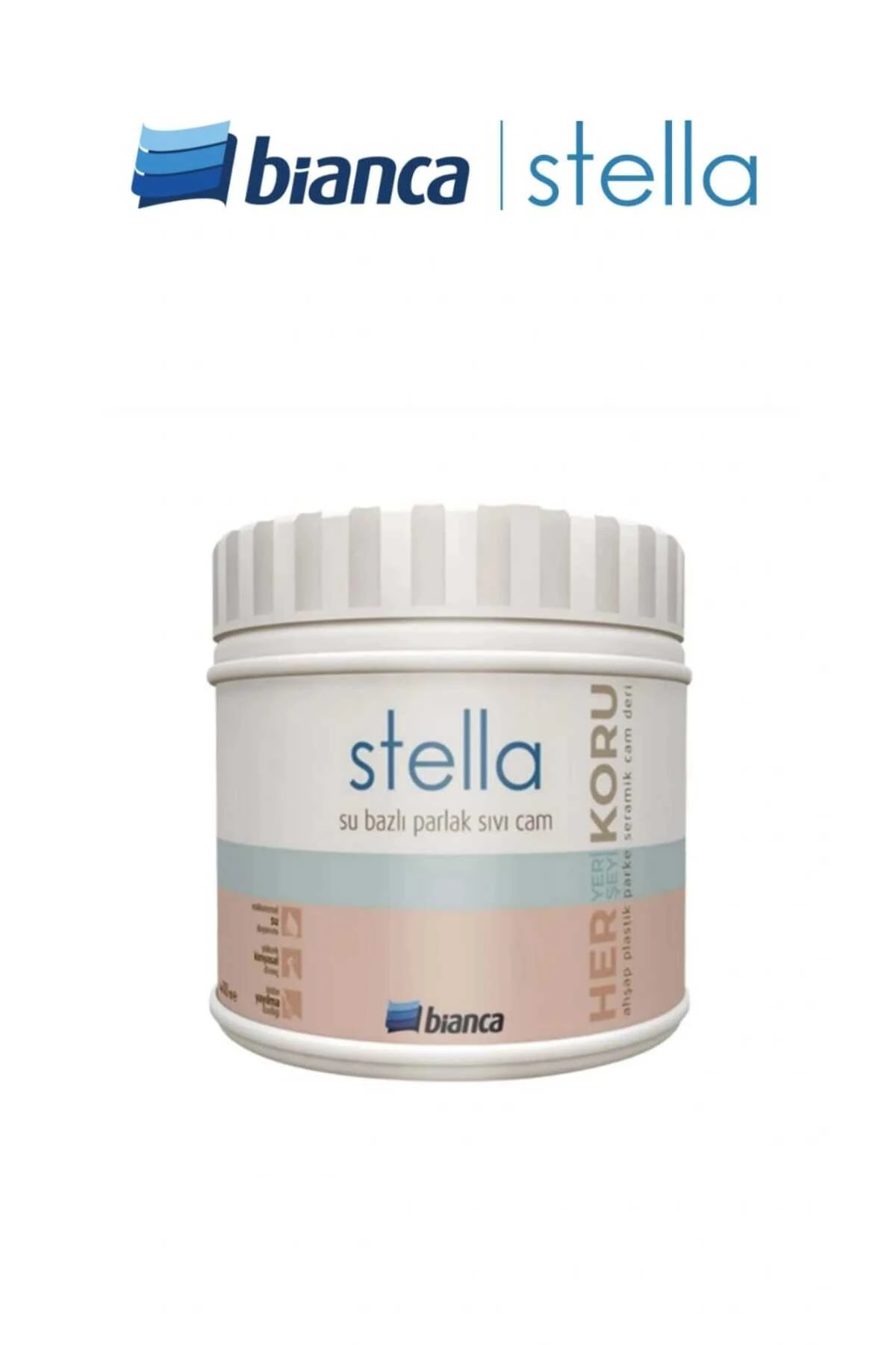 STELLA Su Bazlı Sıvı Cam 500ml- Parlak