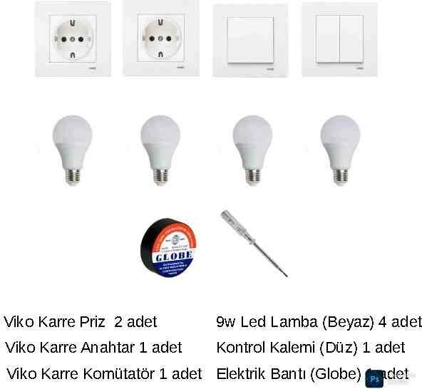 Anahtar Priz Tamir Seti