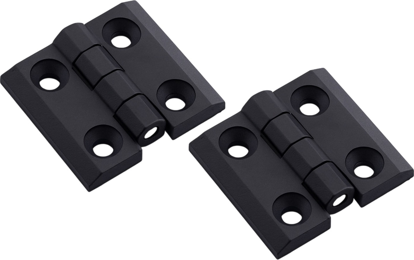 Yaprak Menteşe Plastik 30X30 mm Dayanıklı 2 Adet Set Küçük Dolap Çekmece Kapak Mobilya Menteşe