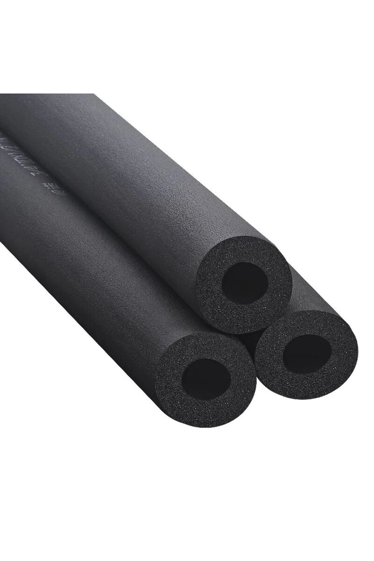 Ses Ve Isı Yalıtımlı Yumuşak Kauçuk Sünger Boru Izolasyonu Boru İç Çapı 114 Mm, Kalınlık 13 Mm