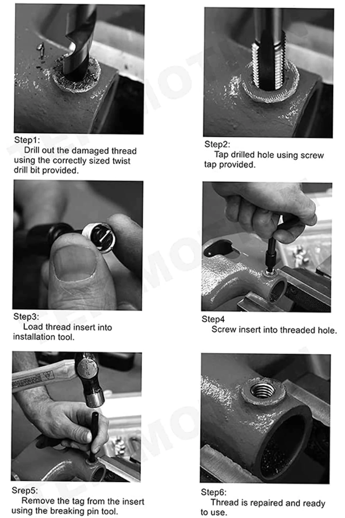 helicoil 131 Parça Yay Set