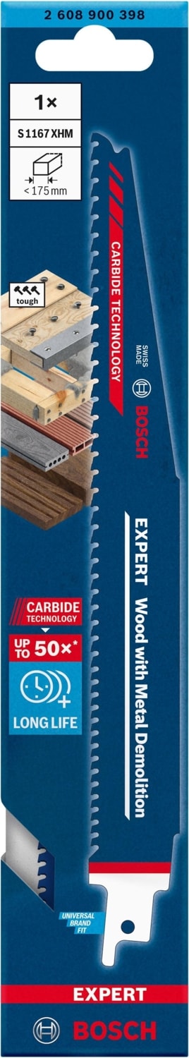 BOSCH Expert S 1167 Xhm Ahşap-Metal 225 mm Panter Testere 1'li 2608900398