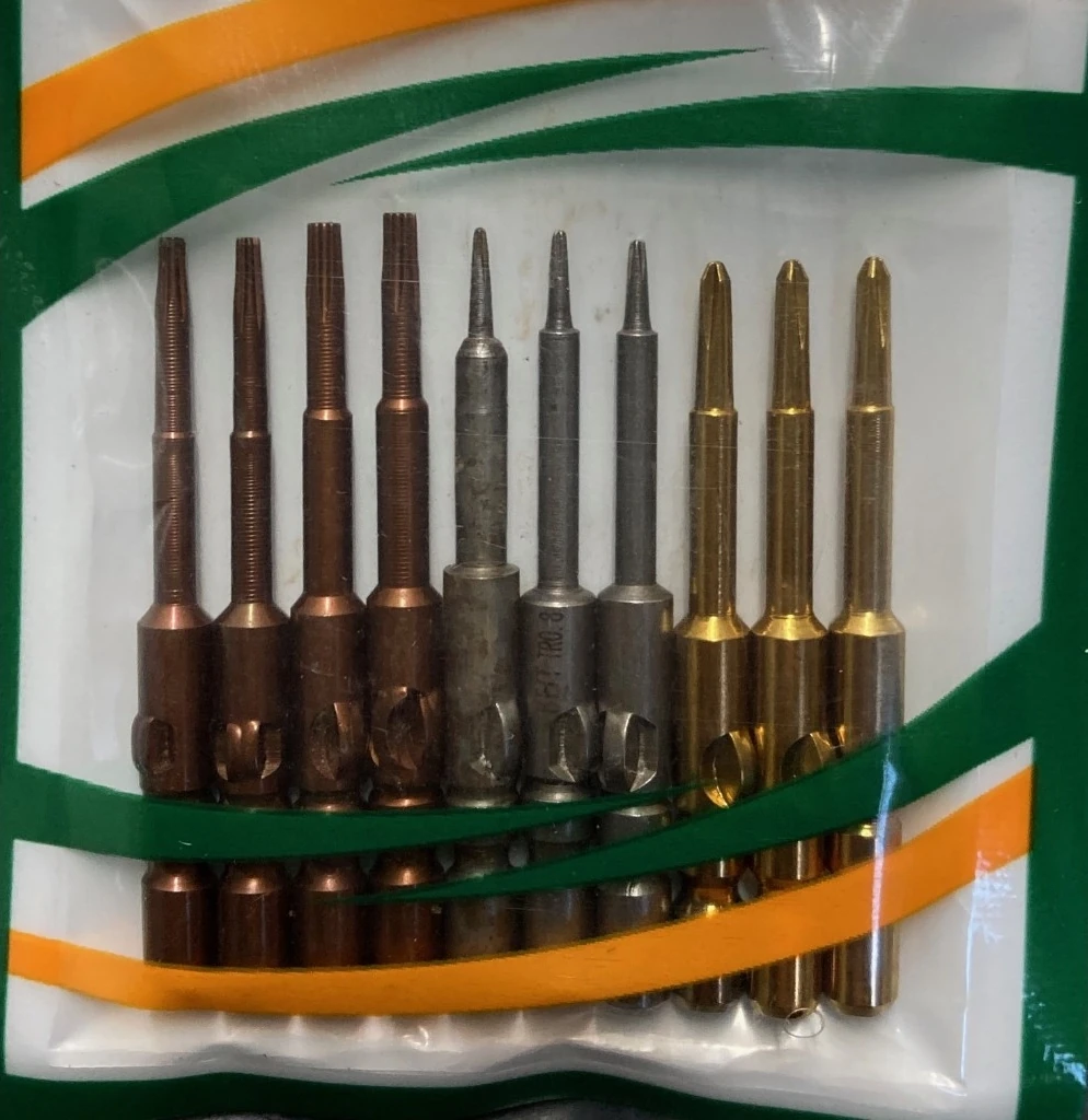 Klt-3c Elektrikli Tornavida Için 10LU Uç Seti 4mm x 20MM BST-800