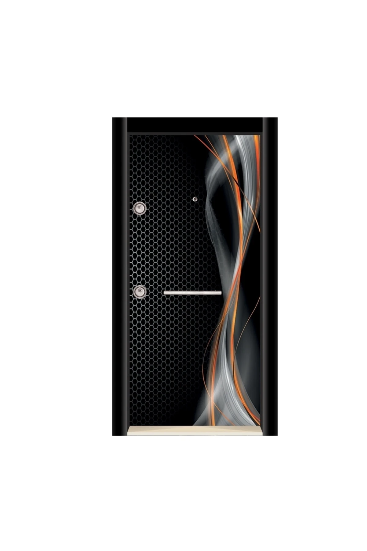 TEZ1257 Ultralam Düz Model Çelik Kapı