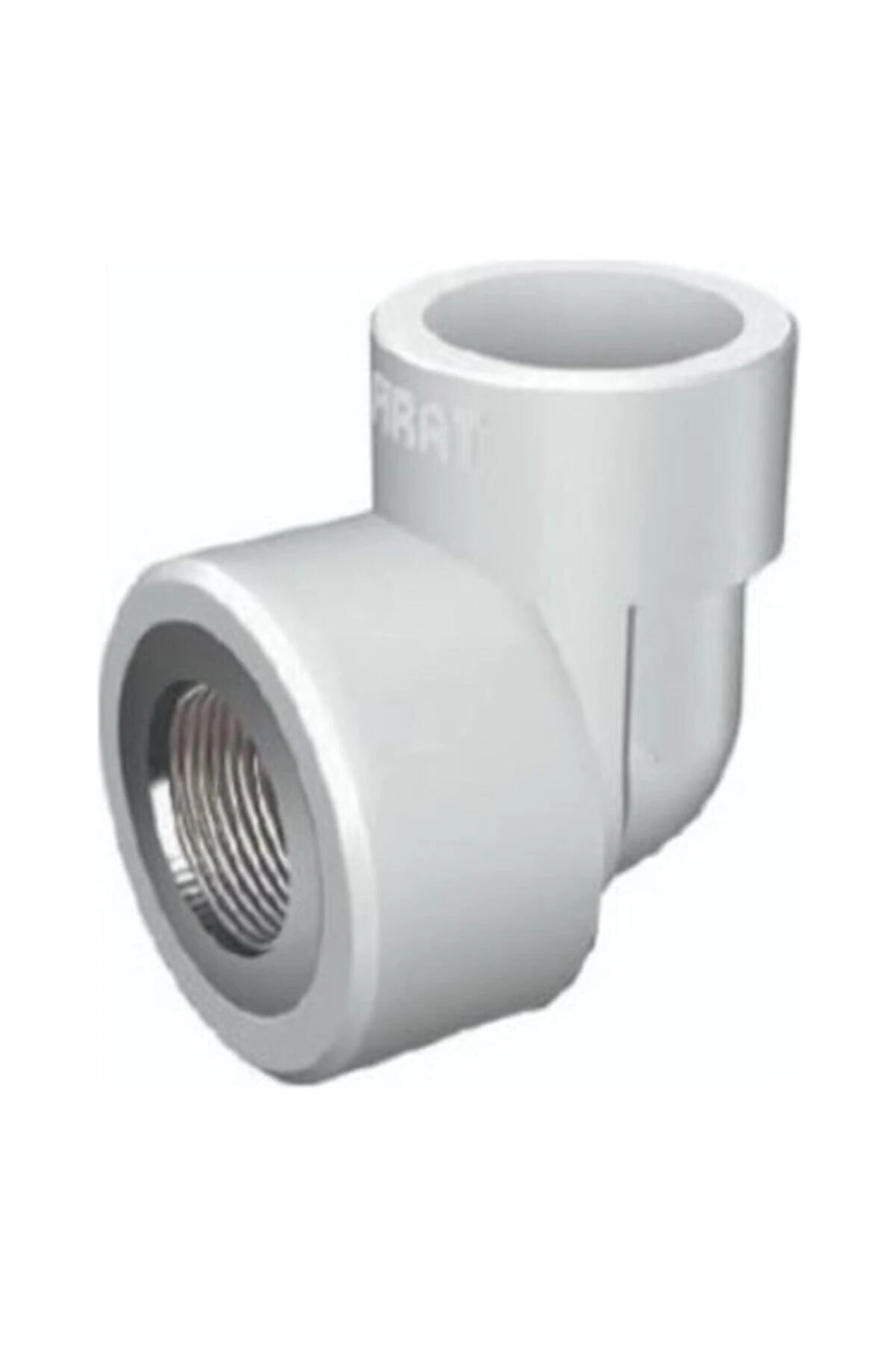 Iç Dişli Dirsek - 20x 1/2 Iç Dişli Dirsek Beyaz Renk Pen