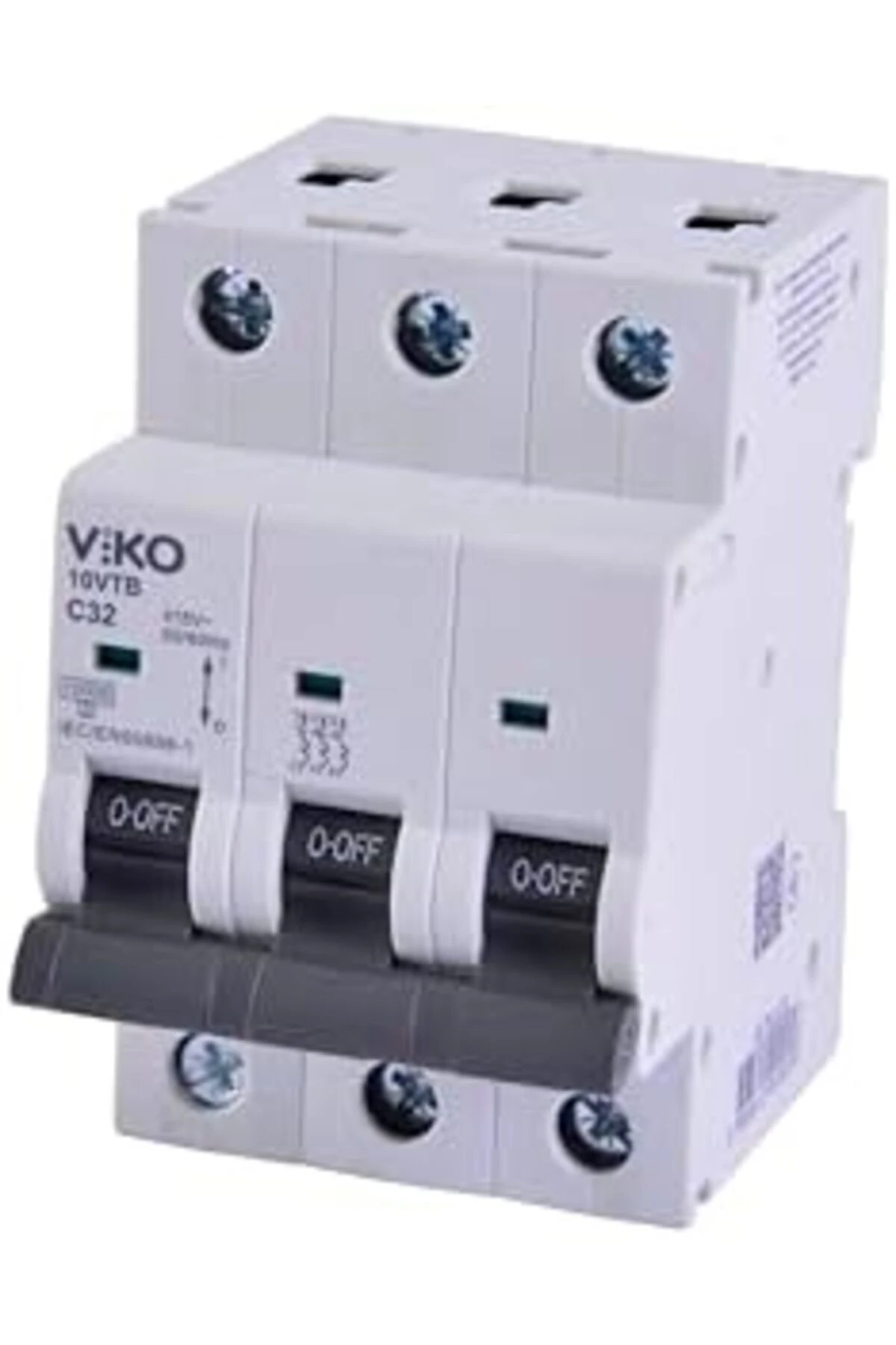 10VTB-3C32 Otomatik Sigorta 10kA C Tipi 3 Kutup 32A 1157054