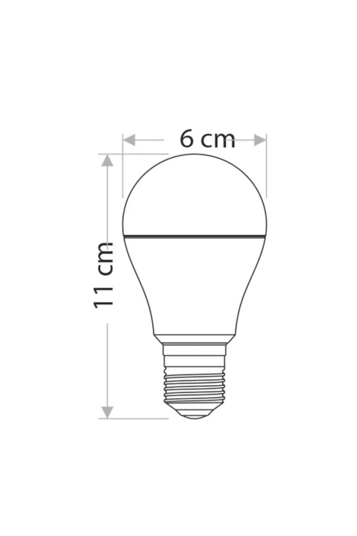 12w Sensörlü Led Ampul(BEYAZ)