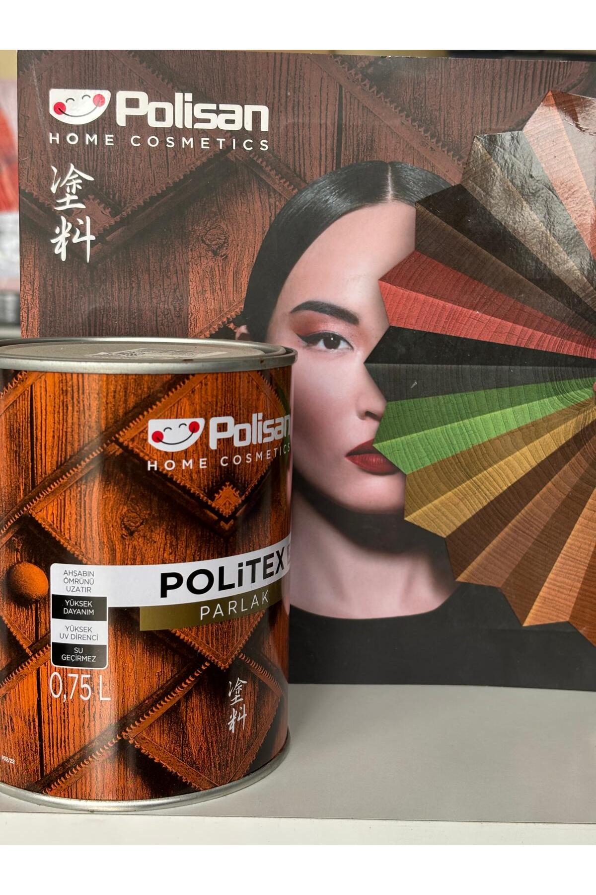 Polıtex Parlak Vernik Kestane Su Geçirmez Uv Dirençli Yüksek Dayanım 0,75 L Kod: 0167