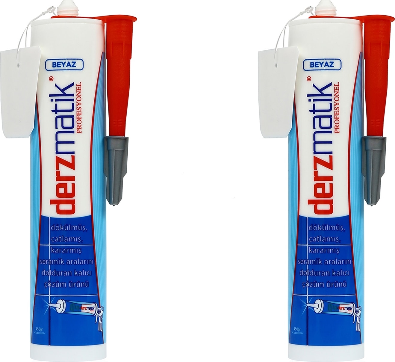 Profesyonel Kartuş Beyaz 450 gr 2'li