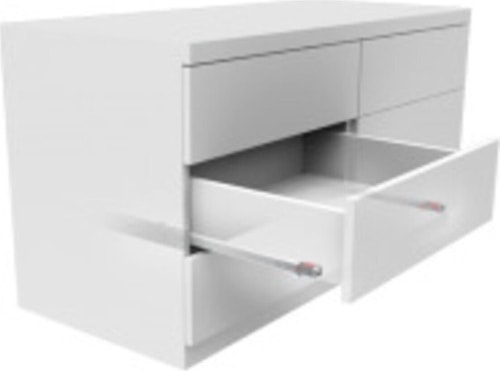 Ultimade Tek Açılım Frenli Ray+Mandal 45CM