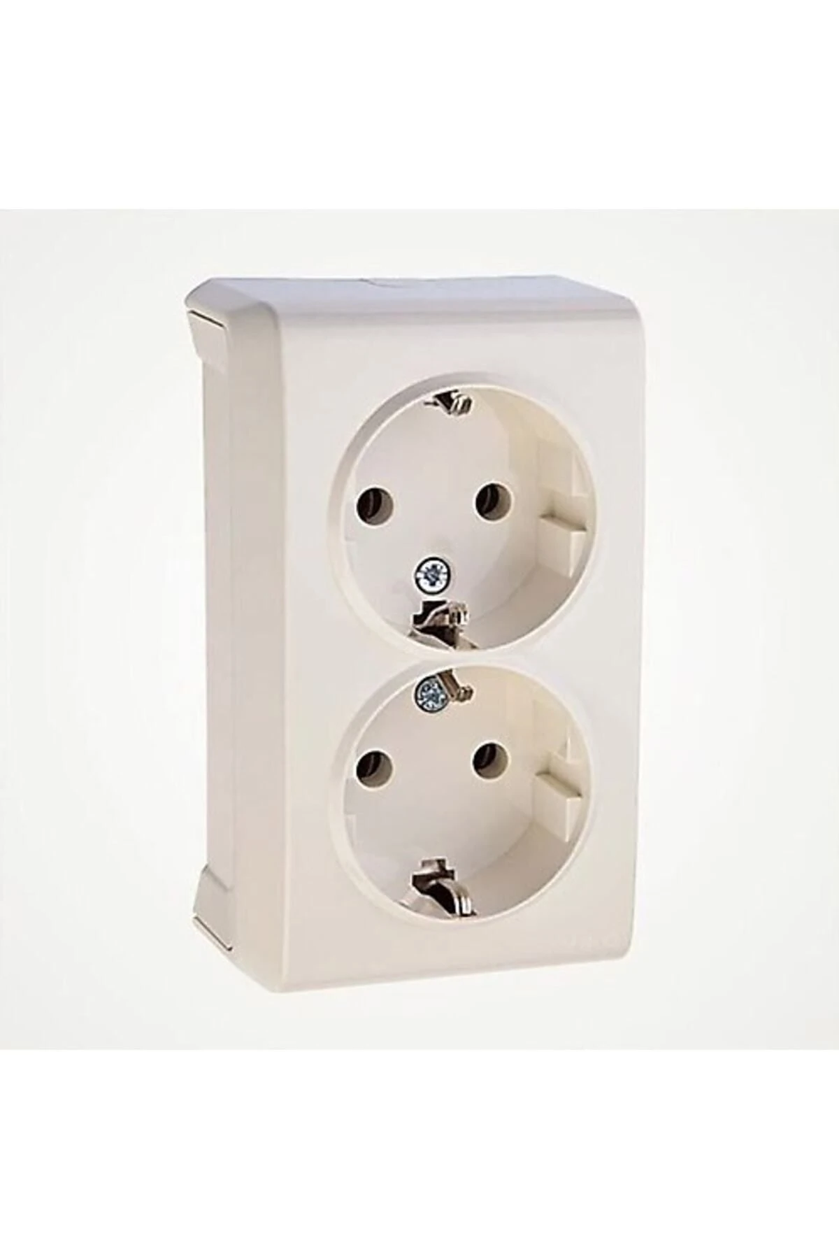 Vera 2 Li Sıva Üstü Topraklı Priz