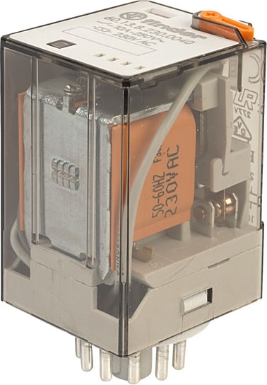 Üç Kontaklı Endüstriyel Röle 220 V. Ac Bobinli (60.13)