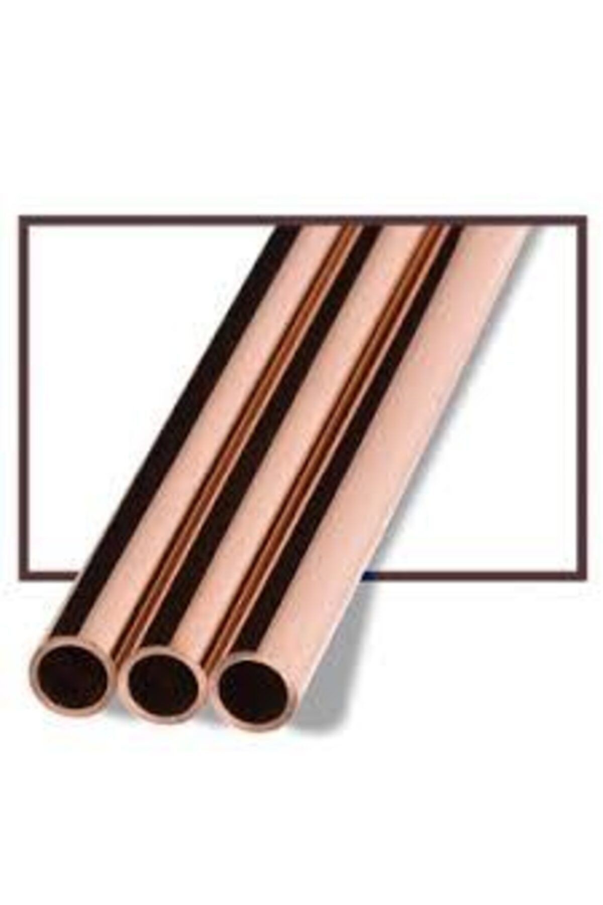 Hırdavat Erbabı Bakır Boru Boy Dış Çap 10 Mm Iç Çap 8 Mm 1 Mt.