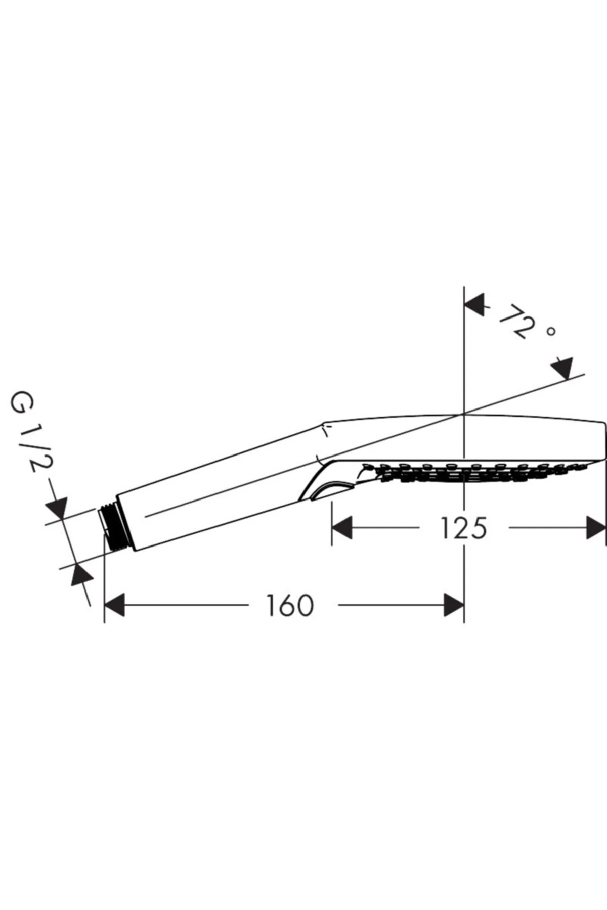 Raindance Select S El duşu 120 3 jet