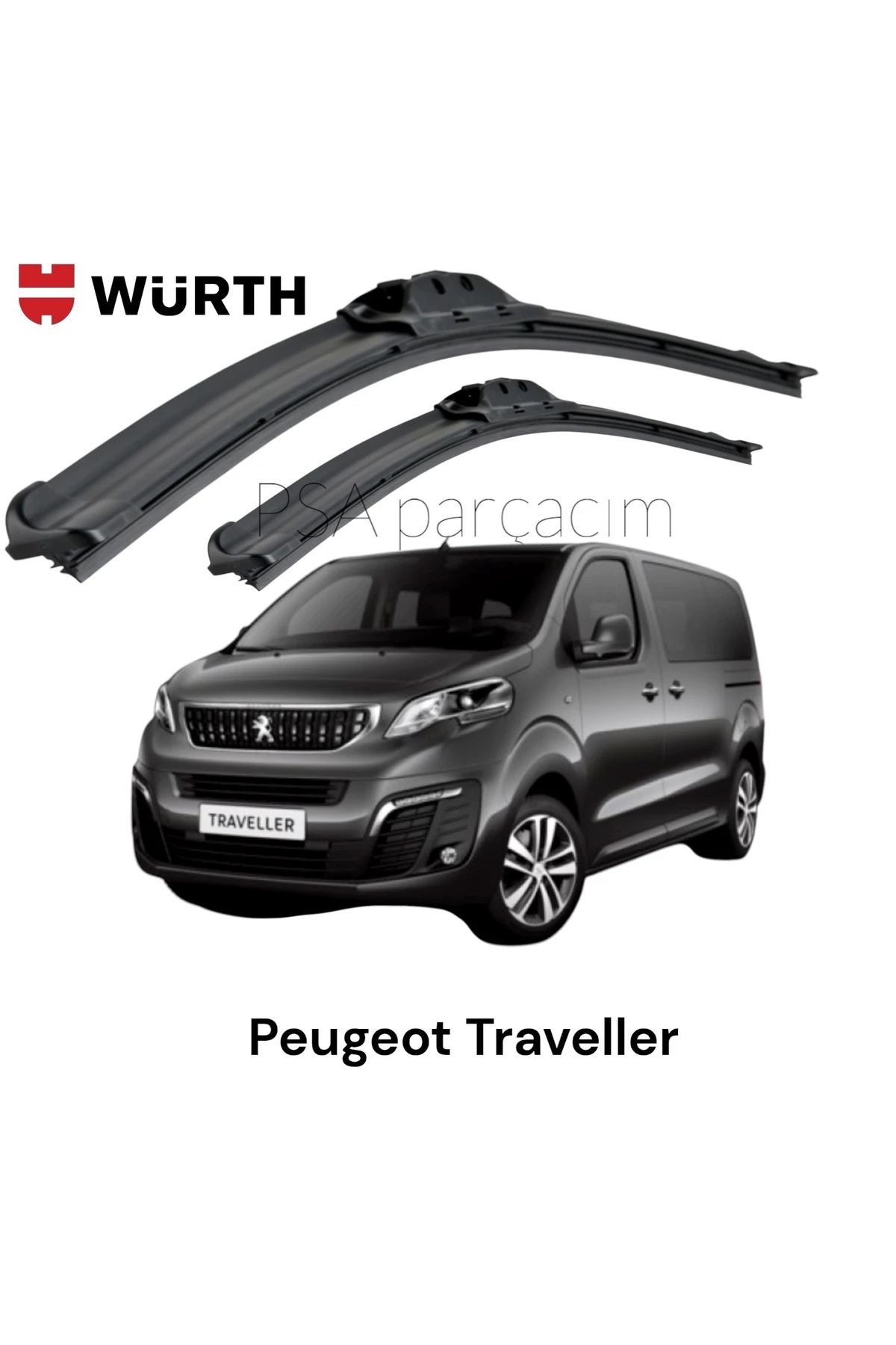Peugeot Traveller Muz Silecek Takımı 2'li