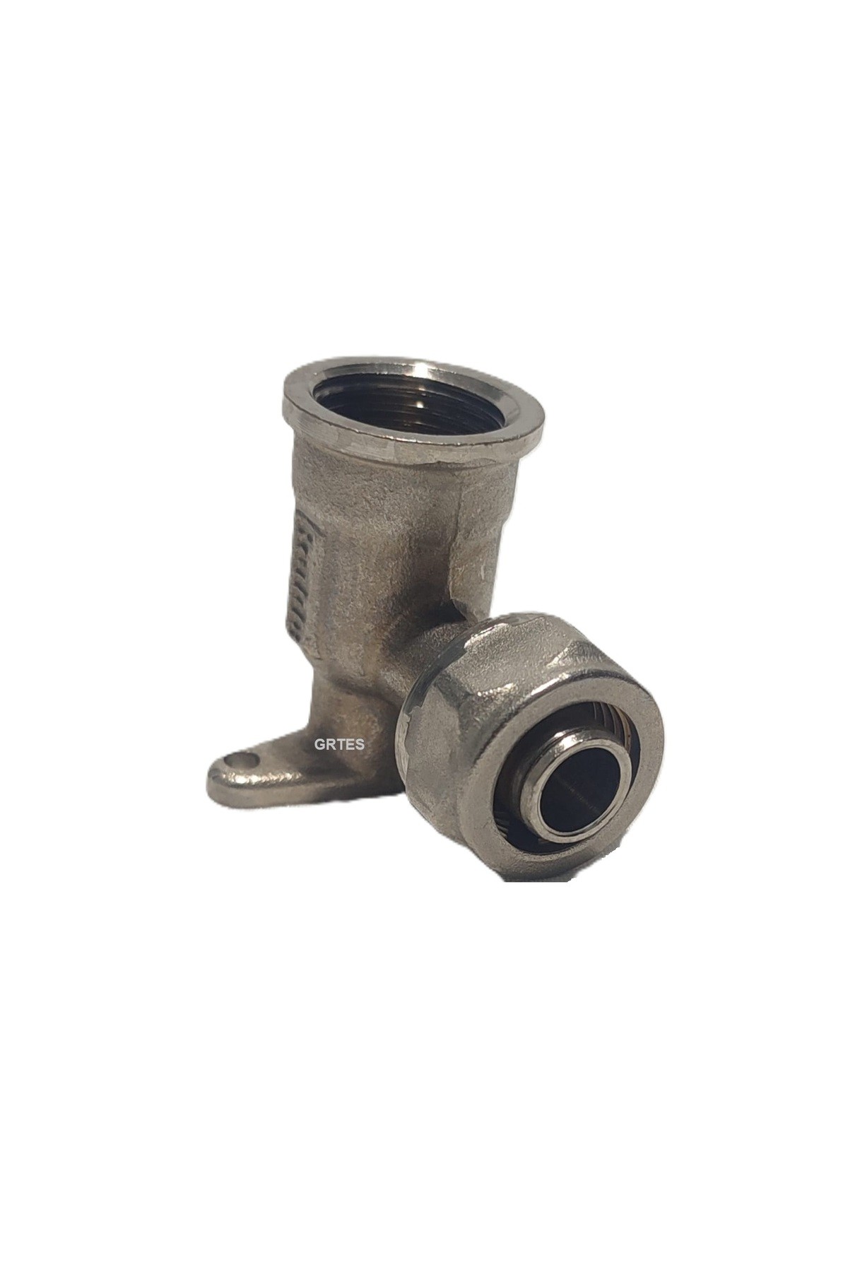 (10lu Paket)Ø16x1/2" Pex Bağlantılı İç Dişli Ayaklı Dişi Dirsek (Mobil Sistem Boru Bağlantı Parçası)