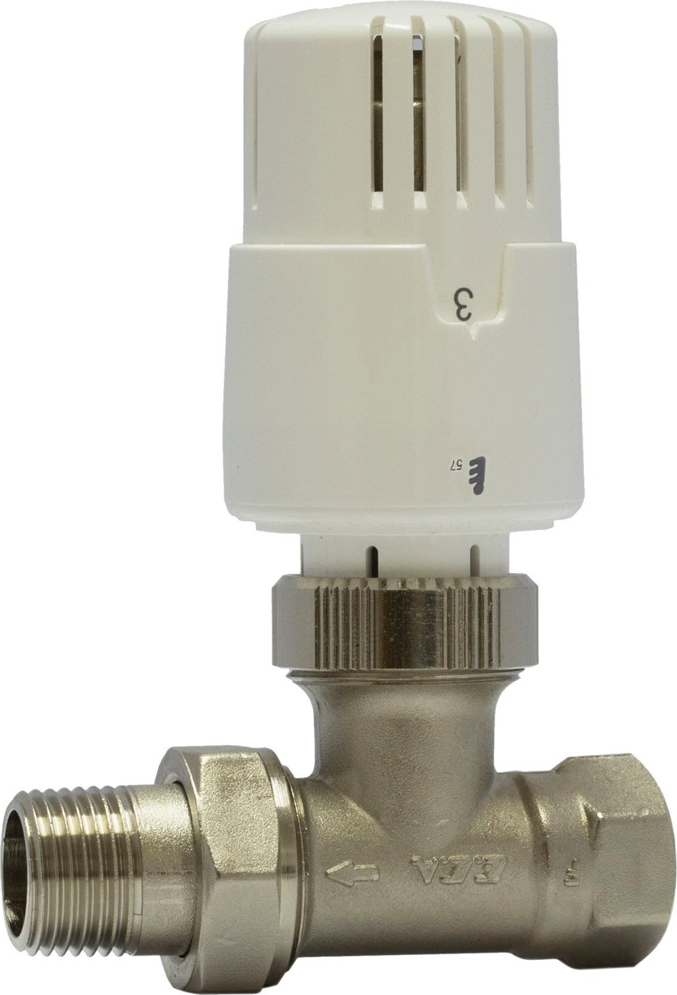 1/2'' Düz Termostatik Radyatör Vanası Valf 602120756