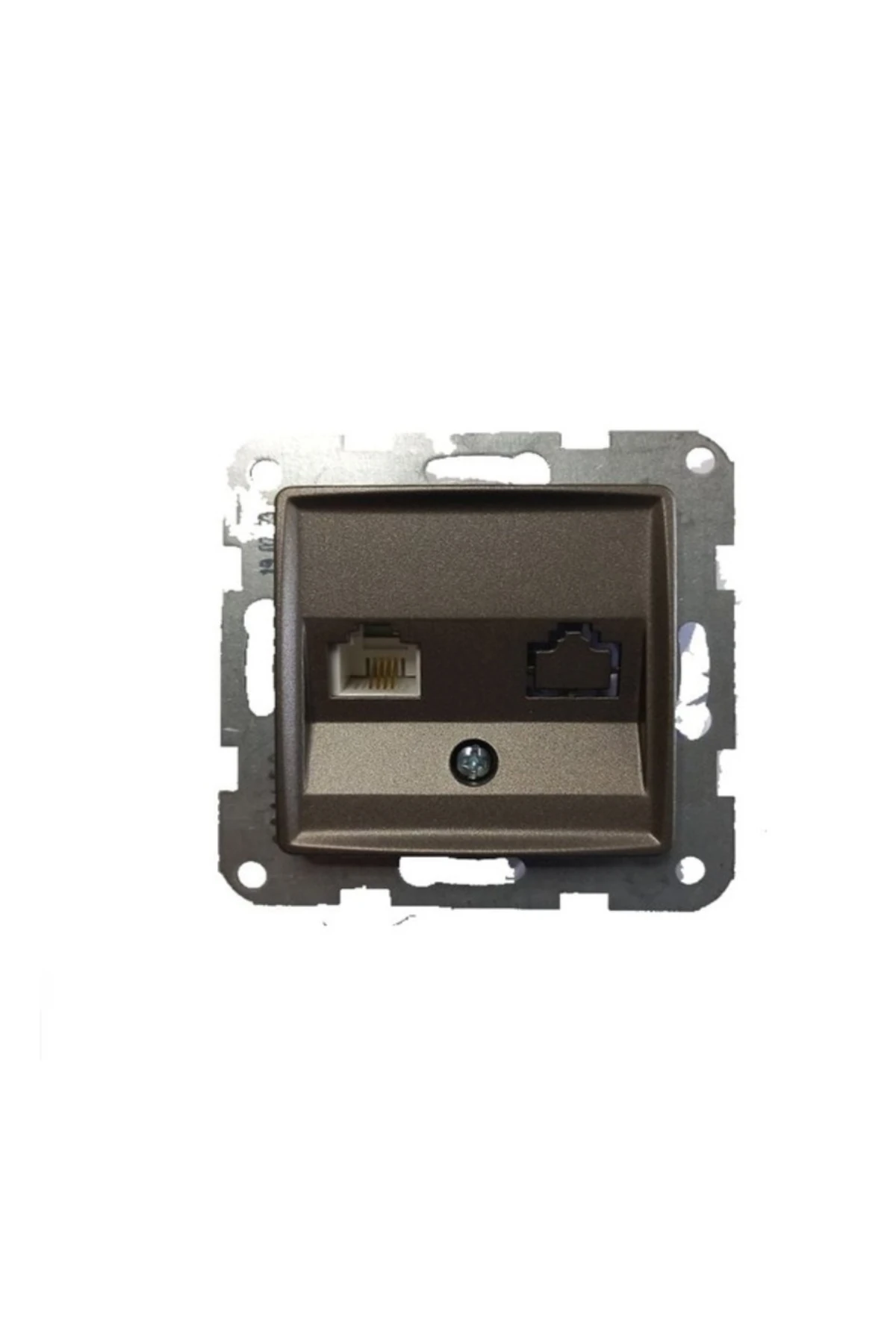 LİNNERA MEK.TUŞ TELEFON PRİZİ 1XRJ12 ANTRASİT