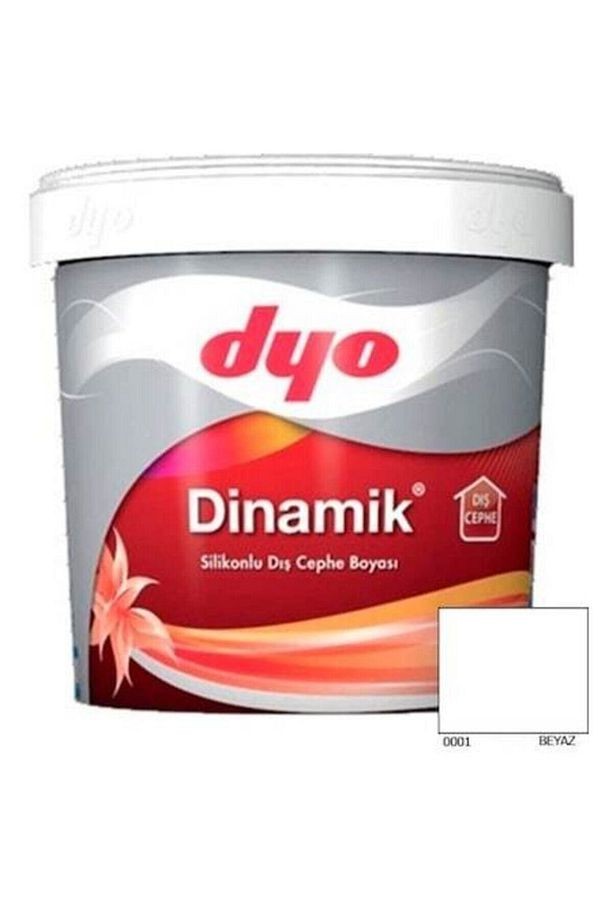 Dinamik Dış Cephe Boyası 2,5 Lt Beyaz 0001