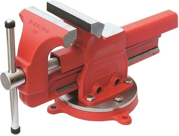 Izeltaş 7400 00 0100 100MM Dövme Çelik Mengene (Döner Tabla Dahil)