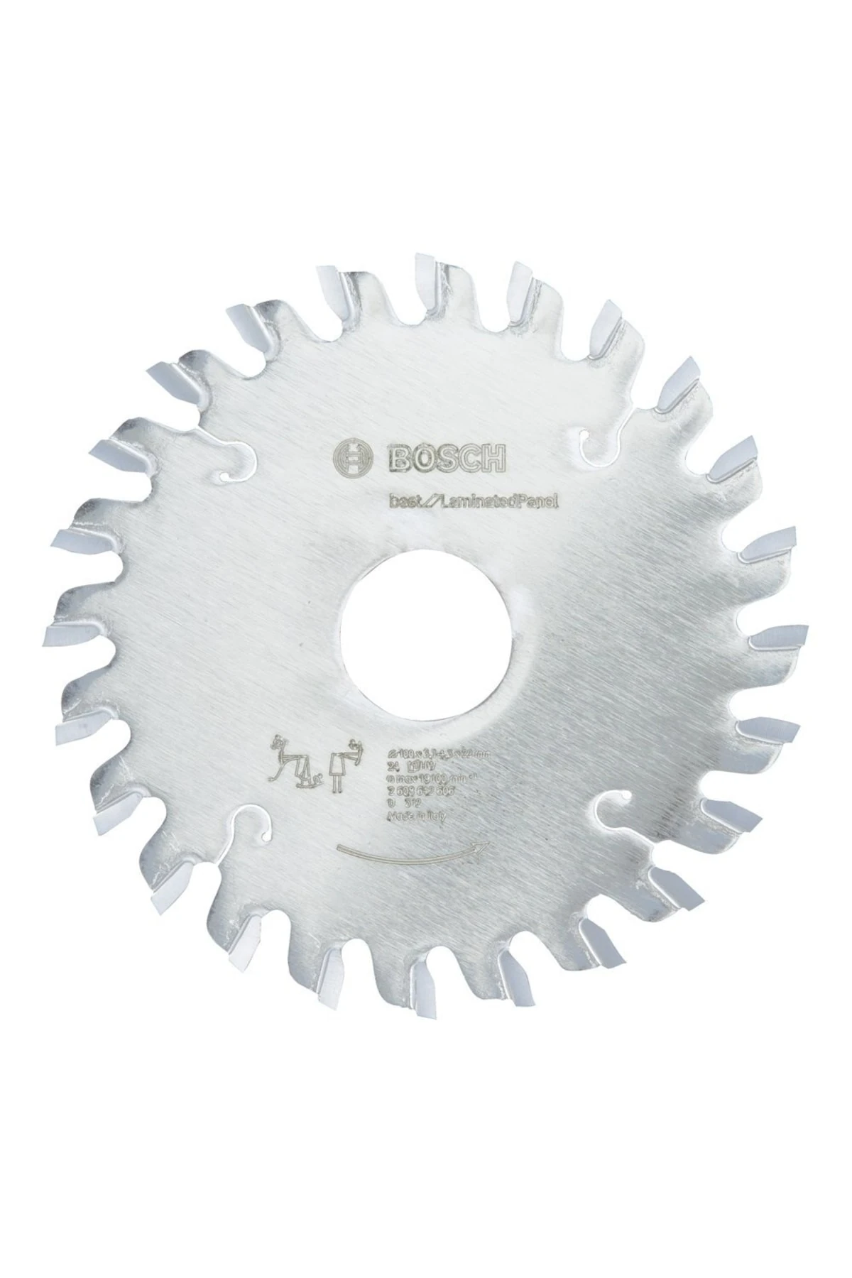 - Best Serisi Lamine Panel Için Konik Ön Çizme Bıçağı 100*22 Mm 24 Diş