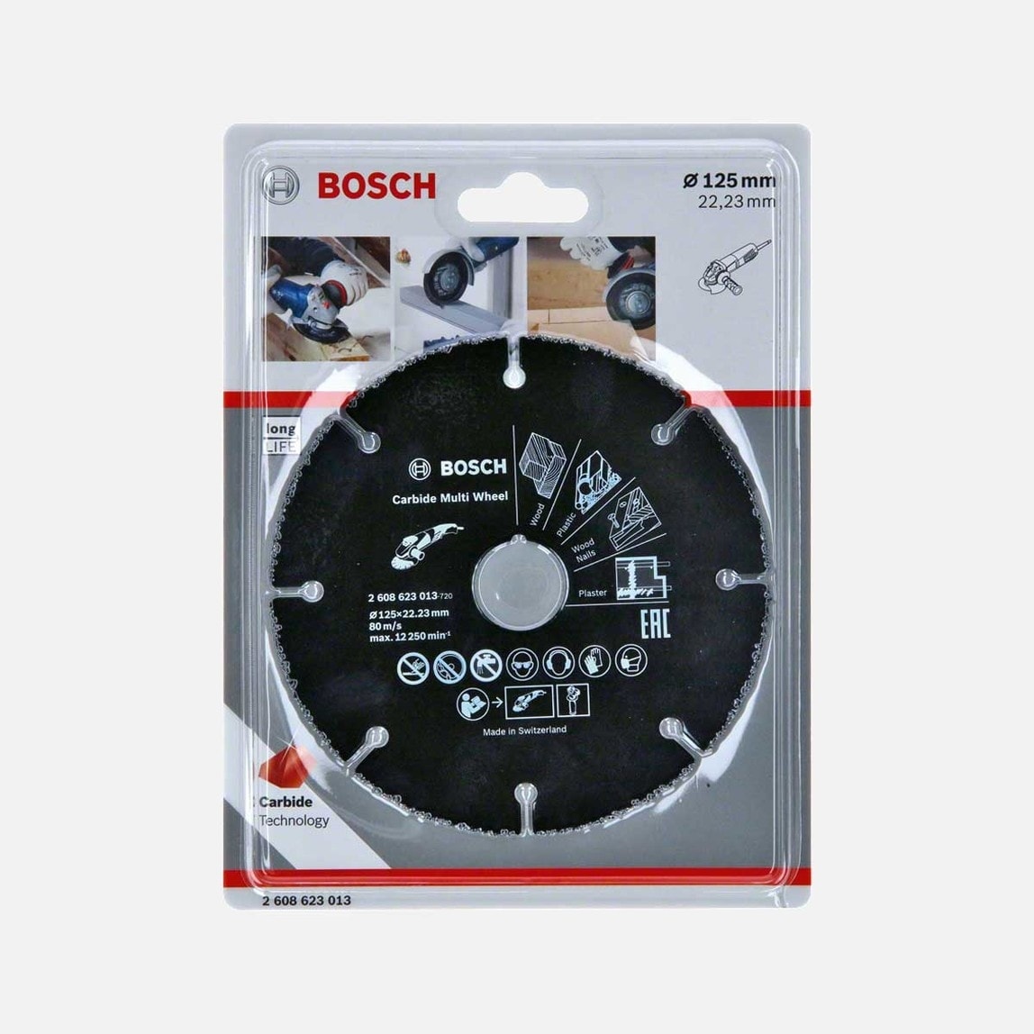 BOSCH Carbide Multiwheel 125 mm