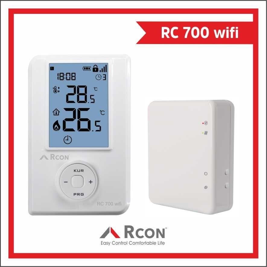 Rc 700 Wifi Akıllı Kablosuz Dijital Oda Termostatı