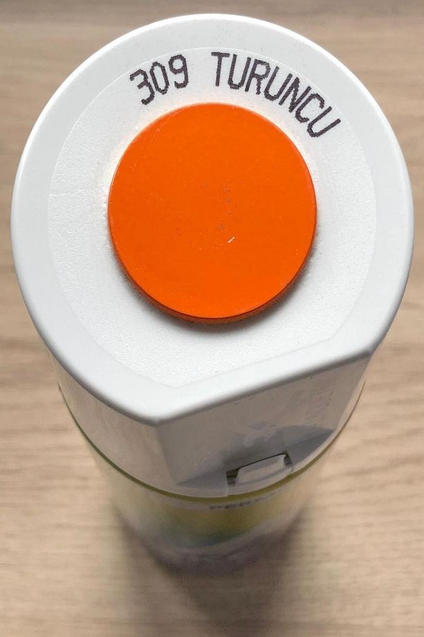 Sprey Boya Turuncu Kullanışlı Sprey Boya 400 ml