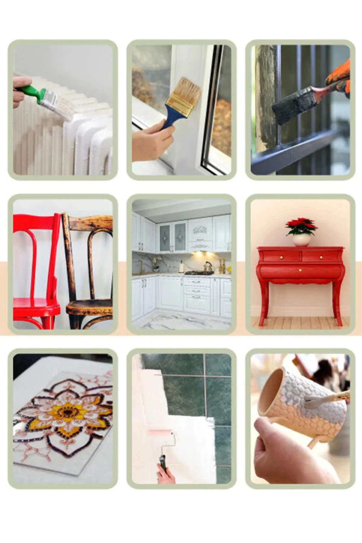 Stella Tezgah - Banyo - Zemin Boyama Seti 5-6 Metrekare