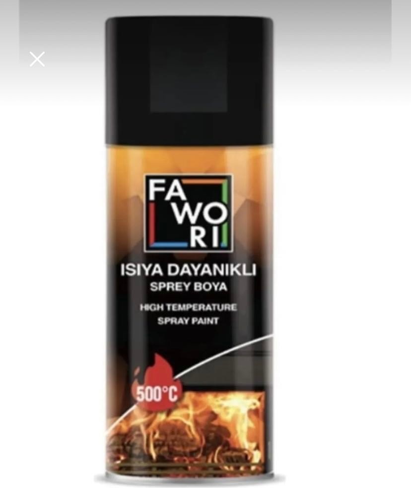 Fawori Isıya Dayanıklı Beyaz Sprey Boya 400ML