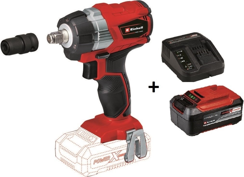 Te-Cw 18 Li Bl Akülü Şarjlı Somun Sıkma Kömürsüz + 5.2 Ah Plus Starter Kit