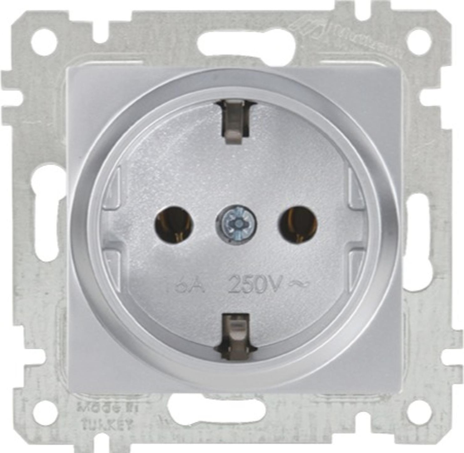 Rita Inox Mek+Tuş Top.priz (6ADET)