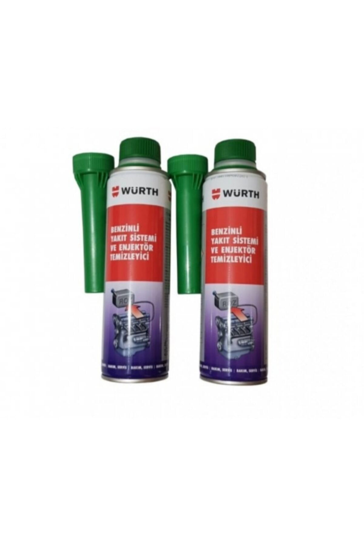 Benzinli Yakıt Sistemi Ve Enjektör Temizleyici (2 Adet)