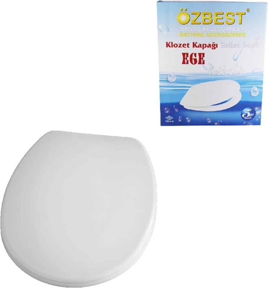 Özbest Klozet Kapağı Yuvarlak Tip