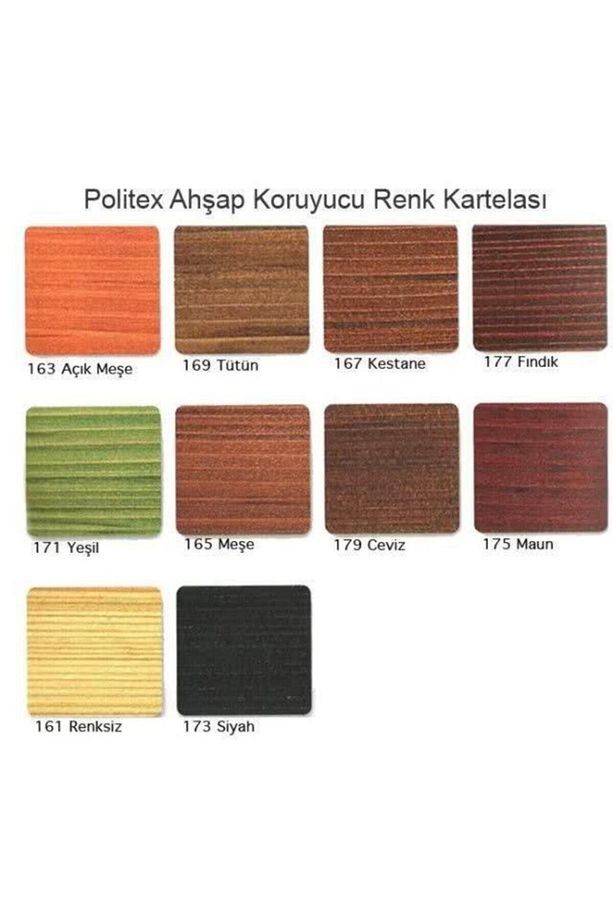 Politex Mat Dekoratif Vernik Doğal Bambu - 0,75 L