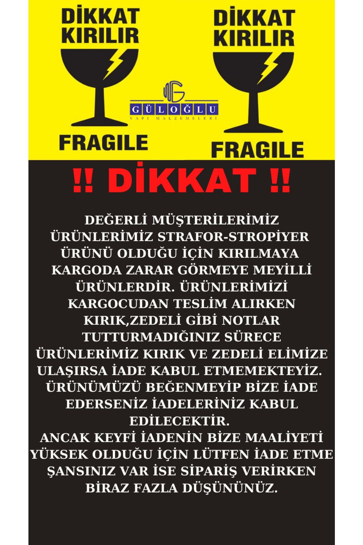 OZKUVVET 13,5 cm Kartonpiyer Stropiyer - 105  5 Adet