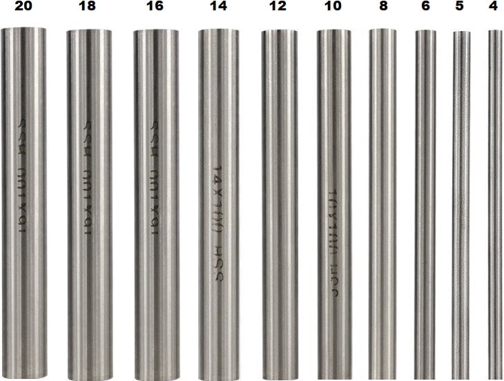 Yuvarlak Kesitli Torna Kalemi 8x160 mm