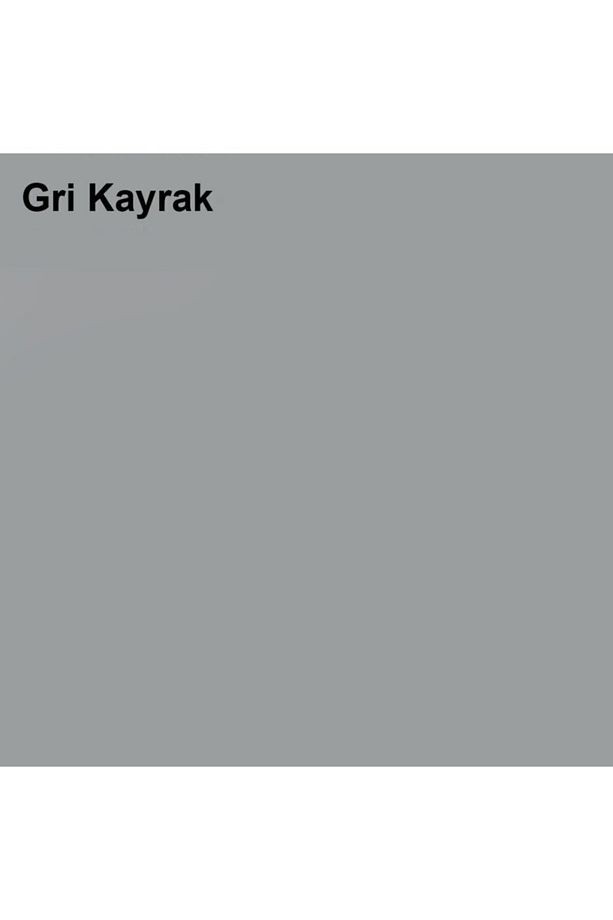 Su Bazlı Panel Kapı Boyası Gri Kayrak 1 Lt (1 KG)