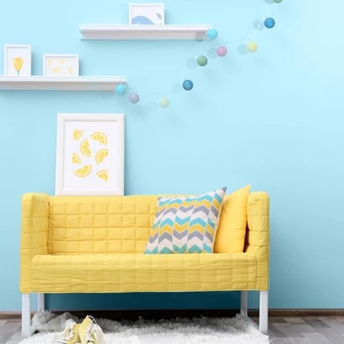 Tek Katta Örten Boya Okyanus