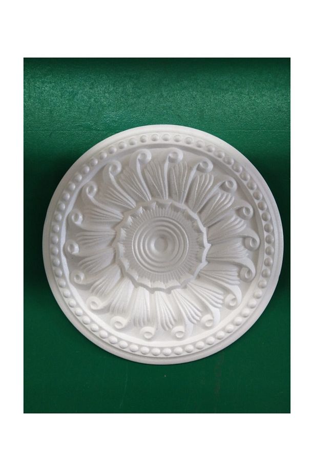 Dekor Göbek Kartonpiyer Stropiyer Tavan Lamba Göbeği - Salyangoz 39 Cm