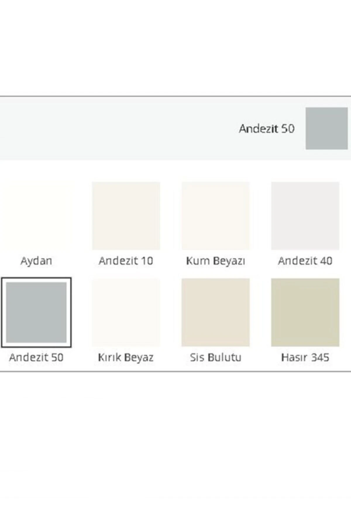 Filli Momento Silan Andezit 50 2.5 lt Silikonlu Silinebilir İç Cephe Boyası