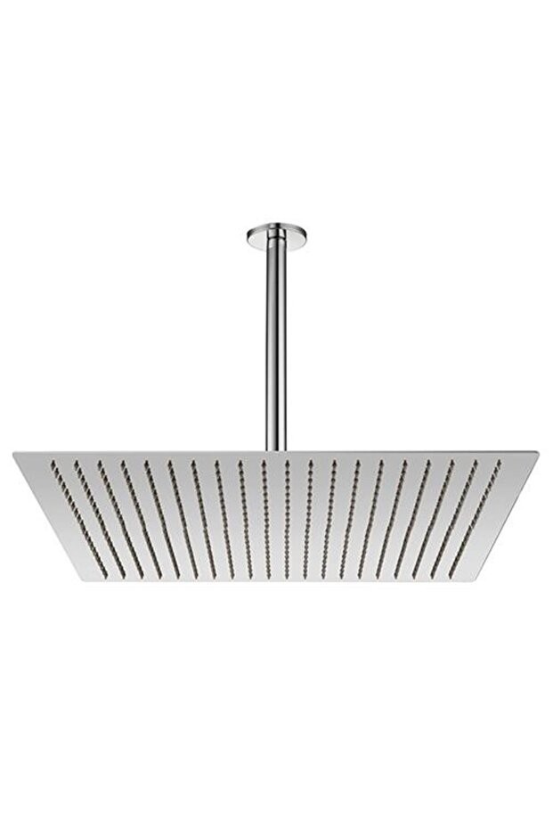Ankastre Duş Başlığı Kare Slim Metal 50x50 cm ADS25